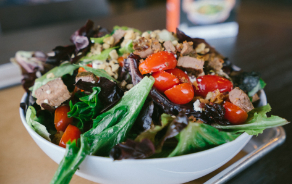 Steak Bacon and Bleu Cheese Green Bowl